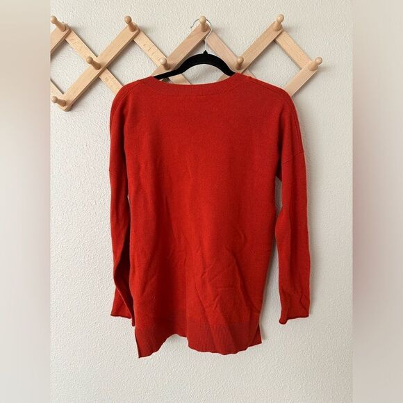 The Cashmere Project Burnt Orange Sweater Sz S - Picture 4 of 5